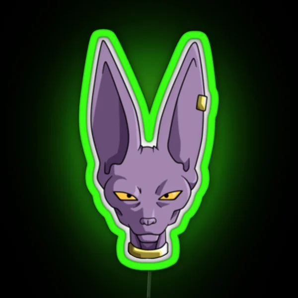 Beerus RGB Neon Sign