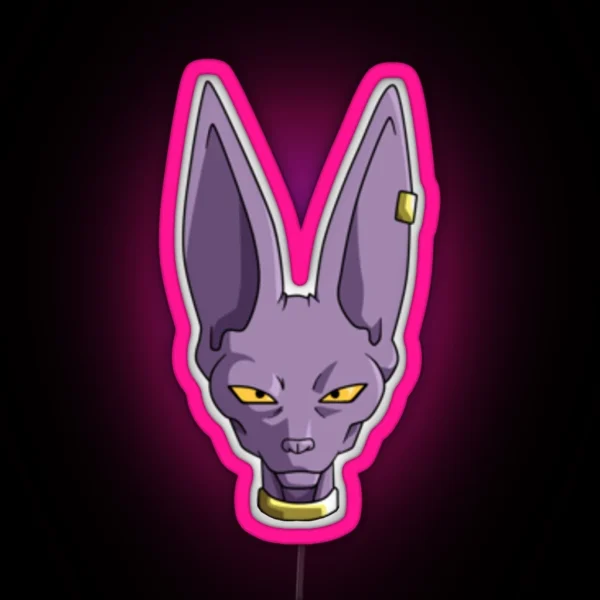 Beerus RGB Neon Sign