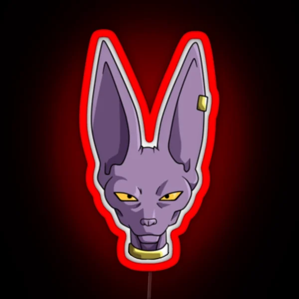 Beerus RGB Neon Sign