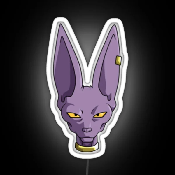 Beerus RGB Neon Sign