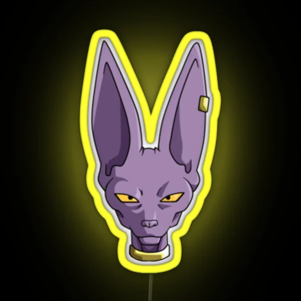 Beerus RGB Neon Sign