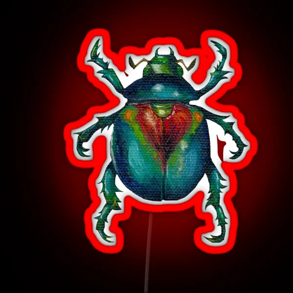 Beetle Friend RGB Neon Sign