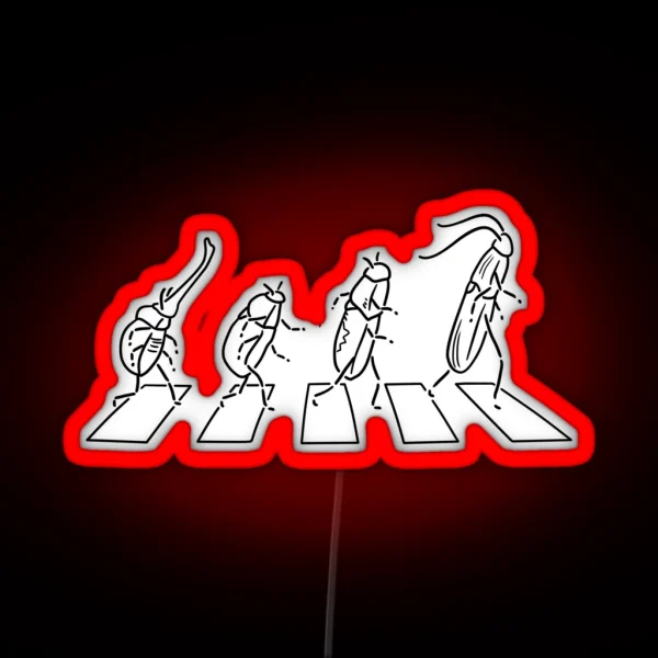 Beetles Beatles RGB Neon Sign