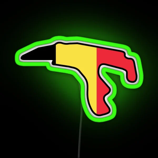 Belgium Grand Prix RGB Neon Sign