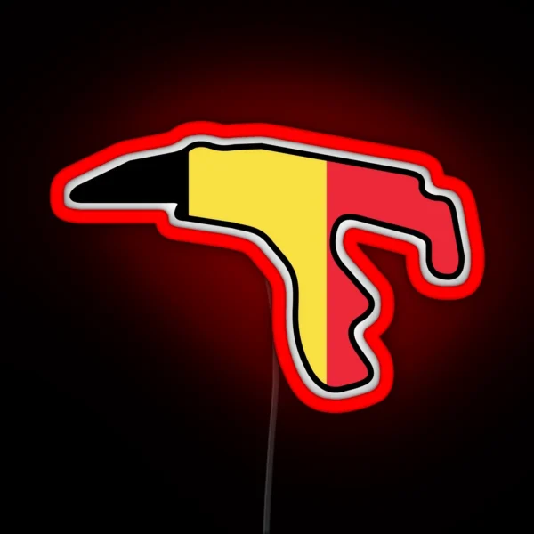 Belgium Grand Prix RGB Neon Sign
