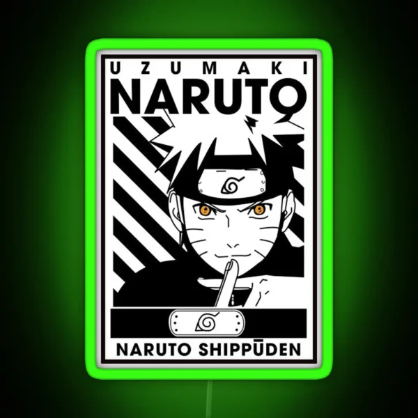 Believe It Naruto Style RGB Neon Sign