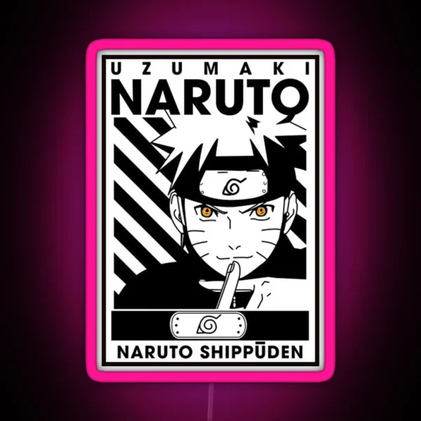 Believe It Naruto Style RGB Neon Sign