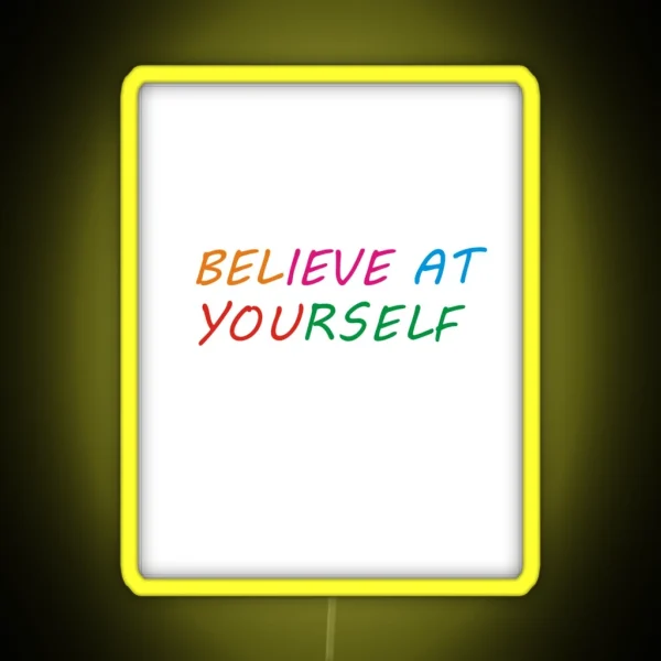 Believe RGB Neon Sign