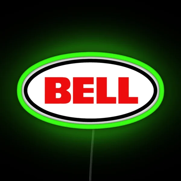 Bell Helmet RGB Neon Sign
