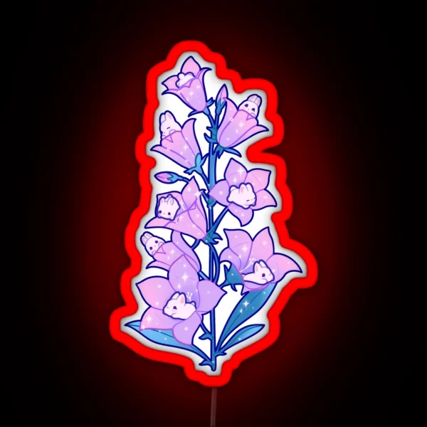 Bellflower Bunnies RGB Neon Sign