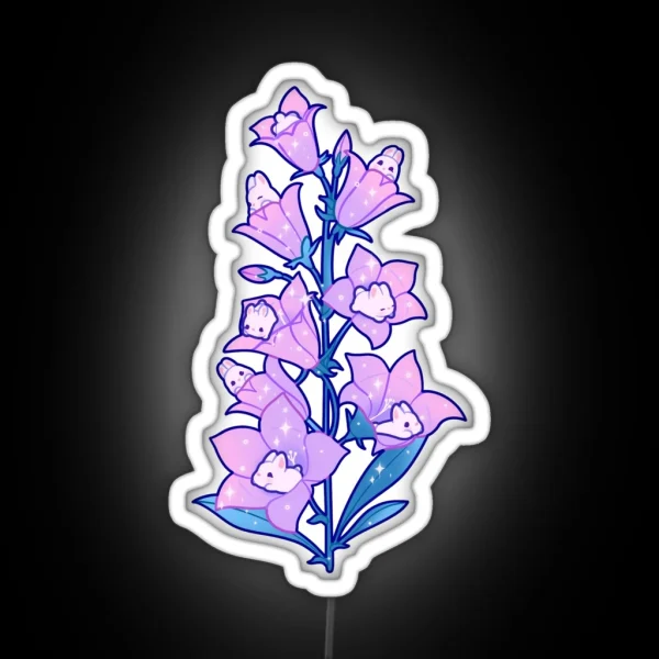 Bellflower Bunnies RGB Neon Sign