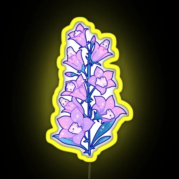 Bellflower Bunnies RGB Neon Sign