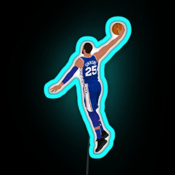Ben Simmons RGB Neon Sign