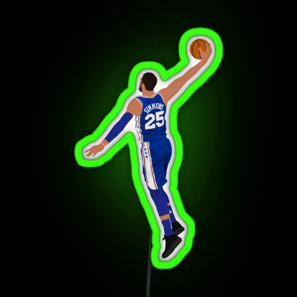 Ben Simmons RGB Neon Sign