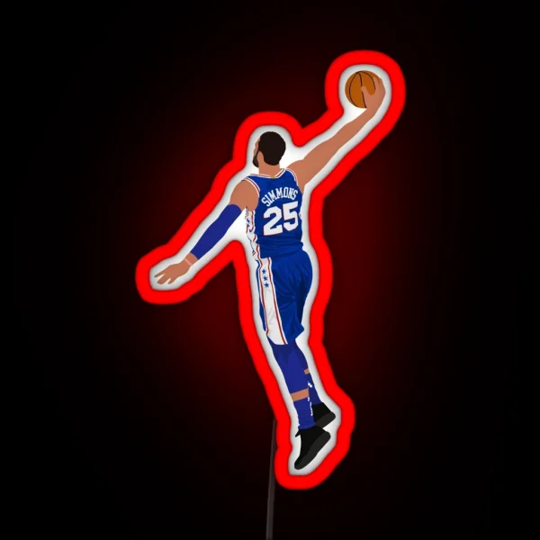 Ben Simmons RGB Neon Sign