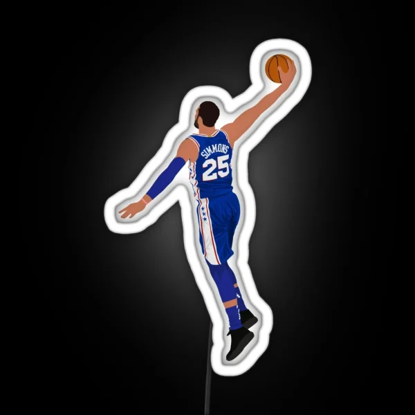 Ben Simmons RGB Neon Sign
