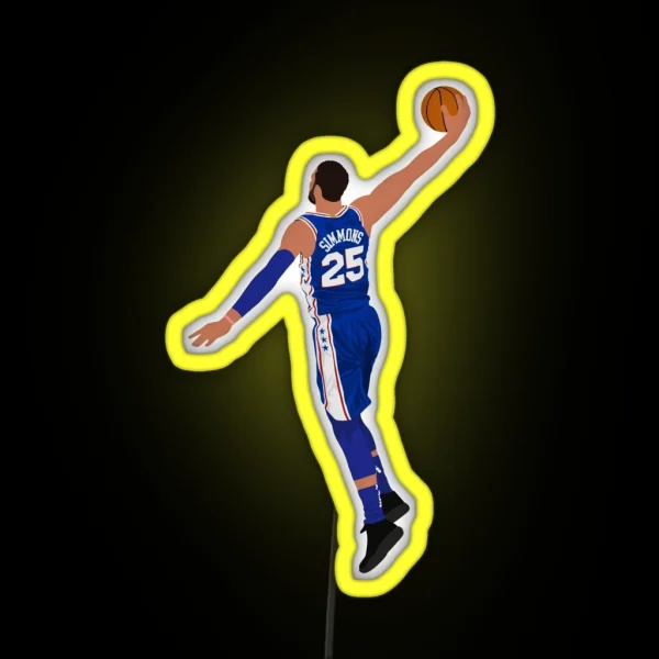 Ben Simmons RGB Neon Sign