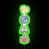 Bending Symbols RGB Neon Sign - Image 3
