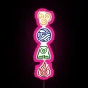 Bending Symbols RGB Neon Sign - Image 6