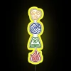 Bending Symbols RGB Neon Sign - Image 5