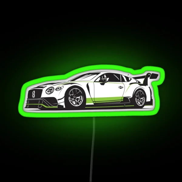 Bentley GT3 RGB Neon Sign