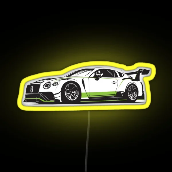 Bentley GT3 RGB Neon Sign