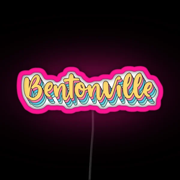 Bentonville VSCO RGB Neon Sign
