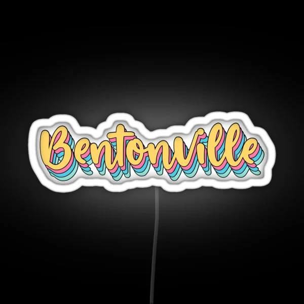 Bentonville VSCO RGB Neon Sign