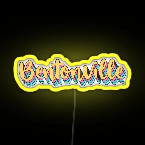 Bentonville VSCO RGB Neon Sign