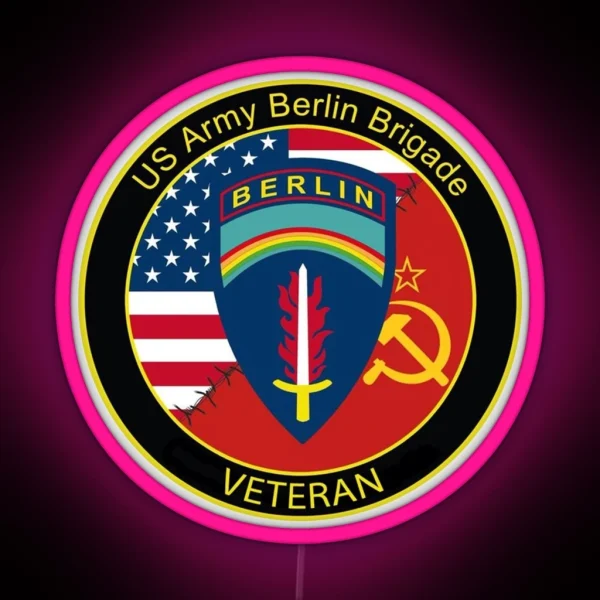 Berlin Brigade Veteran Led RGB Neon Sign