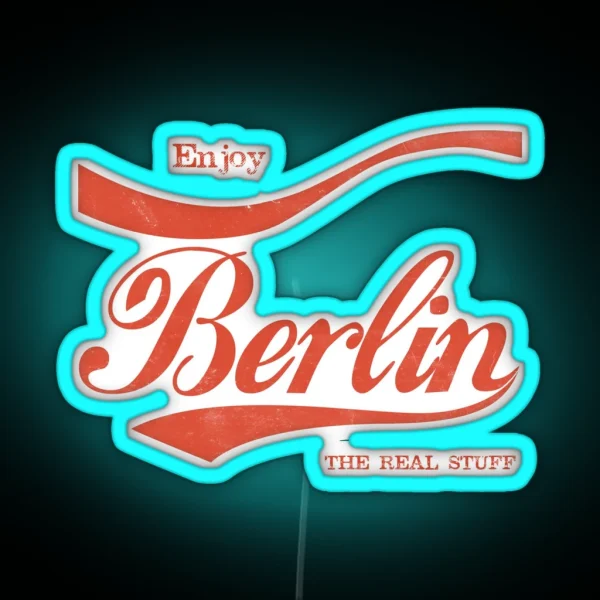 Berlin Led Retro Vintage Berlin Led RGB Neon Sign