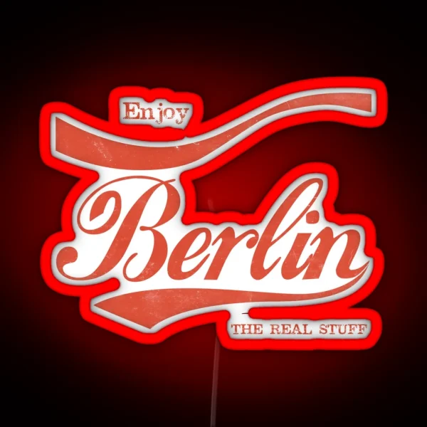 Berlin Led Retro Vintage Berlin Led RGB Neon Sign