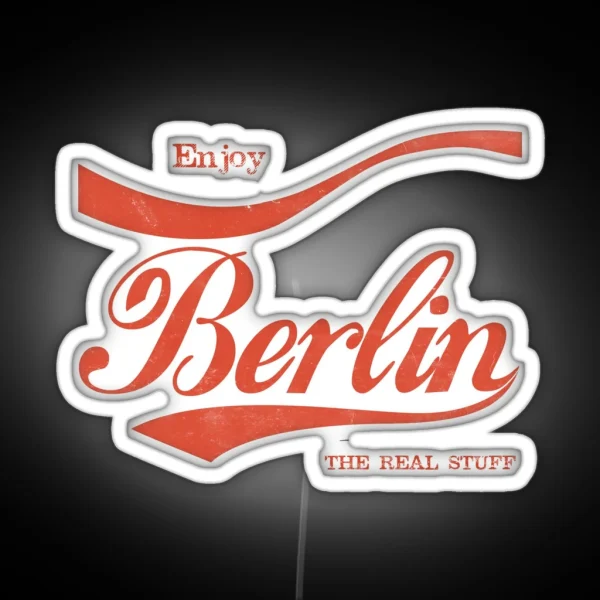 Berlin Led Retro Vintage Berlin Led RGB Neon Sign