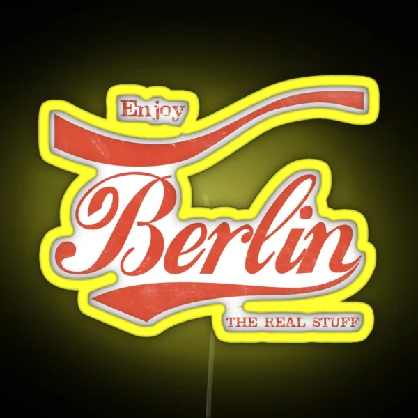Berlin Led Retro Vintage Berlin Led RGB Neon Sign
