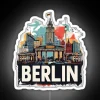 Berlin Pop Art Travel Vintage RGB Neon Sign - Image 4