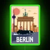 Berlin Poster RGB Neon Sign - Image 4