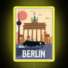 Berlin Poster RGB Neon Sign - Image 5