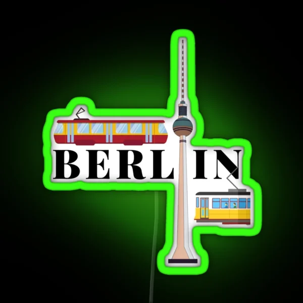 BERLIN RGB Neon Sign