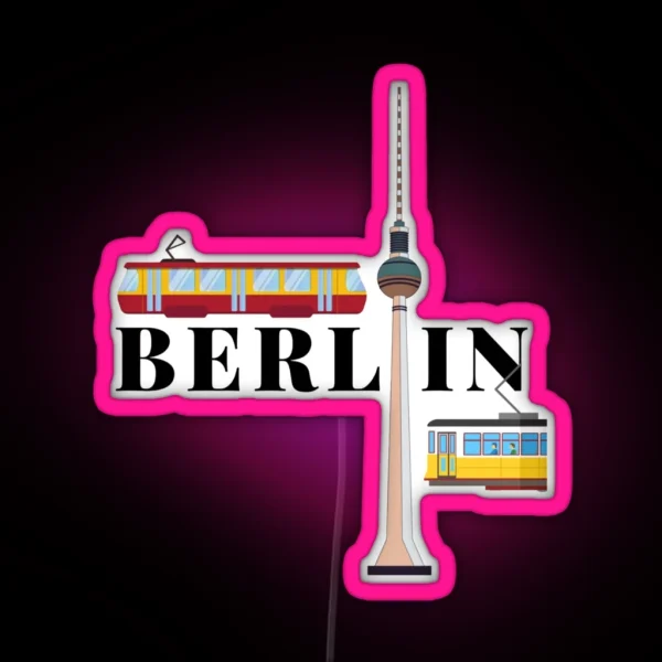 BERLIN RGB Neon Sign