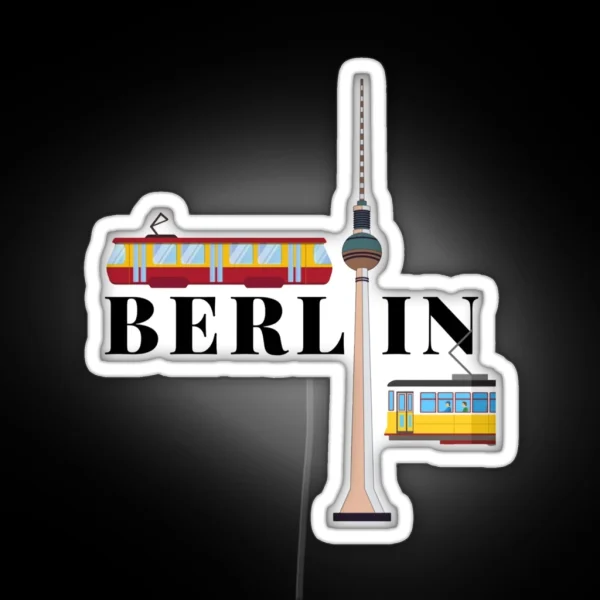 BERLIN RGB Neon Sign