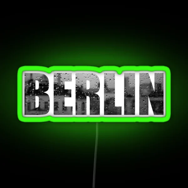 Berlin RGB Neon Sign