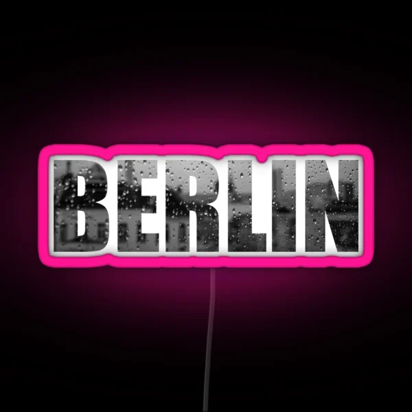 Berlin RGB Neon Sign