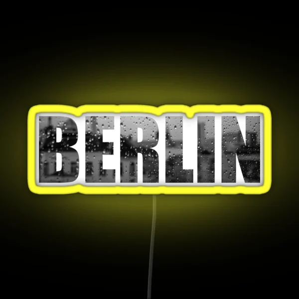 Berlin RGB Neon Sign