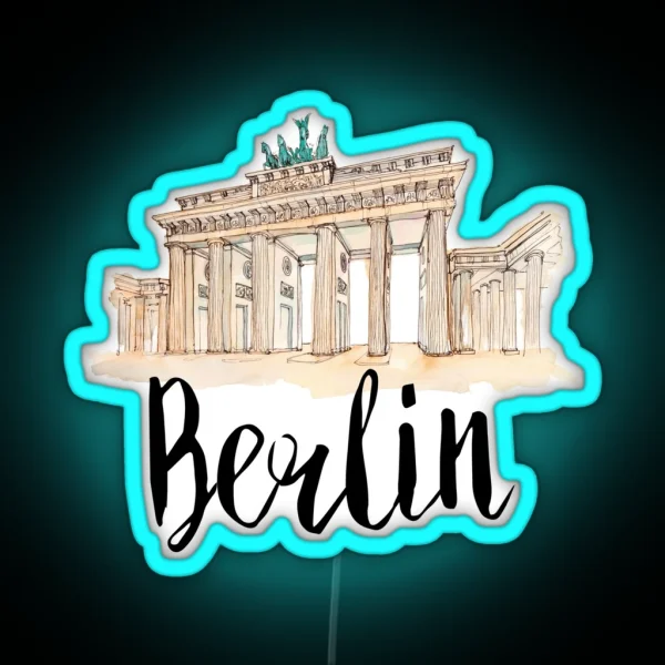 Berlin RGB Neon Sign