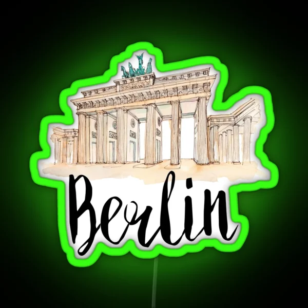 Berlin RGB Neon Sign