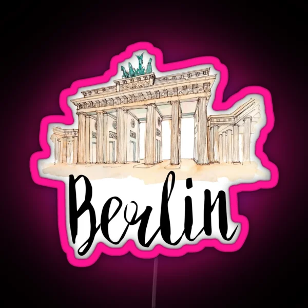 Berlin RGB Neon Sign