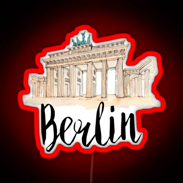 Berlin RGB Neon Sign