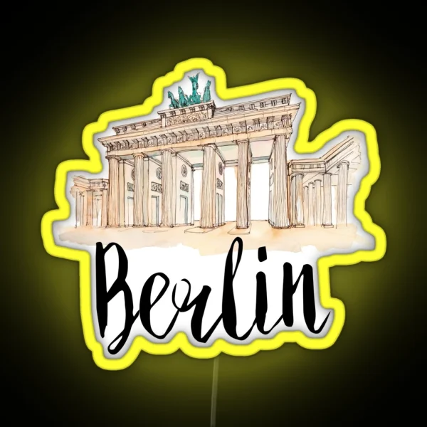Berlin RGB Neon Sign