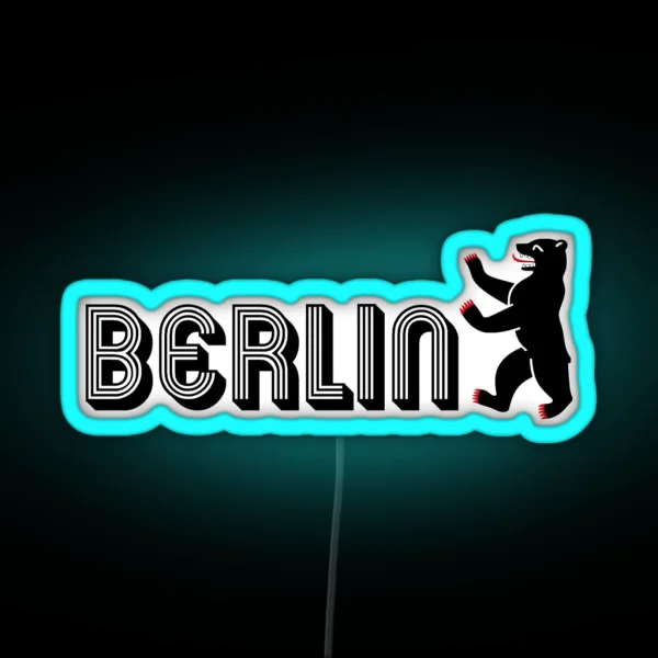 Berlin RGB Neon Sign