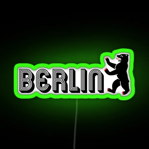 Berlin RGB Neon Sign